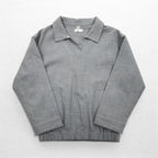 CLASS Wool Stretch Pullover Jacket M Gray Double Pocket CBFA20UNIB