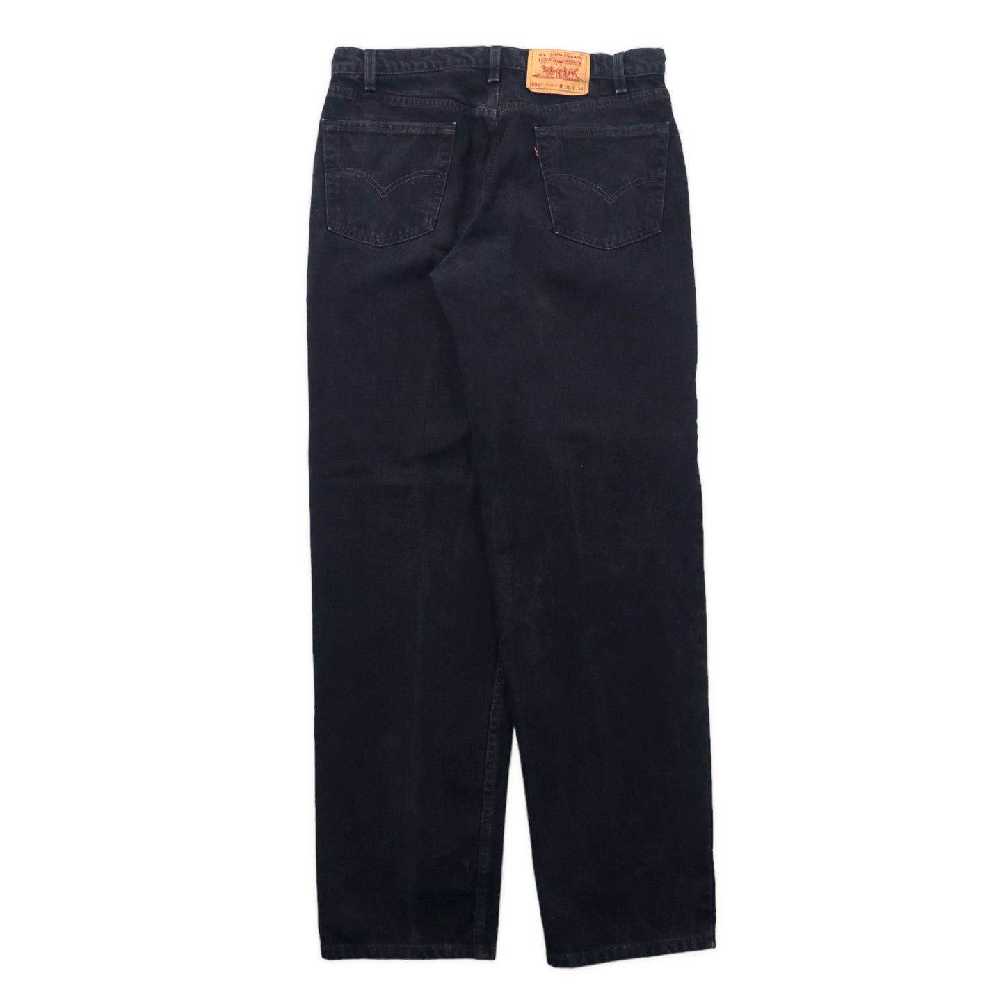 Levi's USA製 90年代 550 RELAXED FIT ブラック デニムパンツ 36 テーパード 550-0260