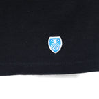 ORCIVAL French-made Basque Shirt, Boat Neck, Long, Black, Cotton, H19, 954047