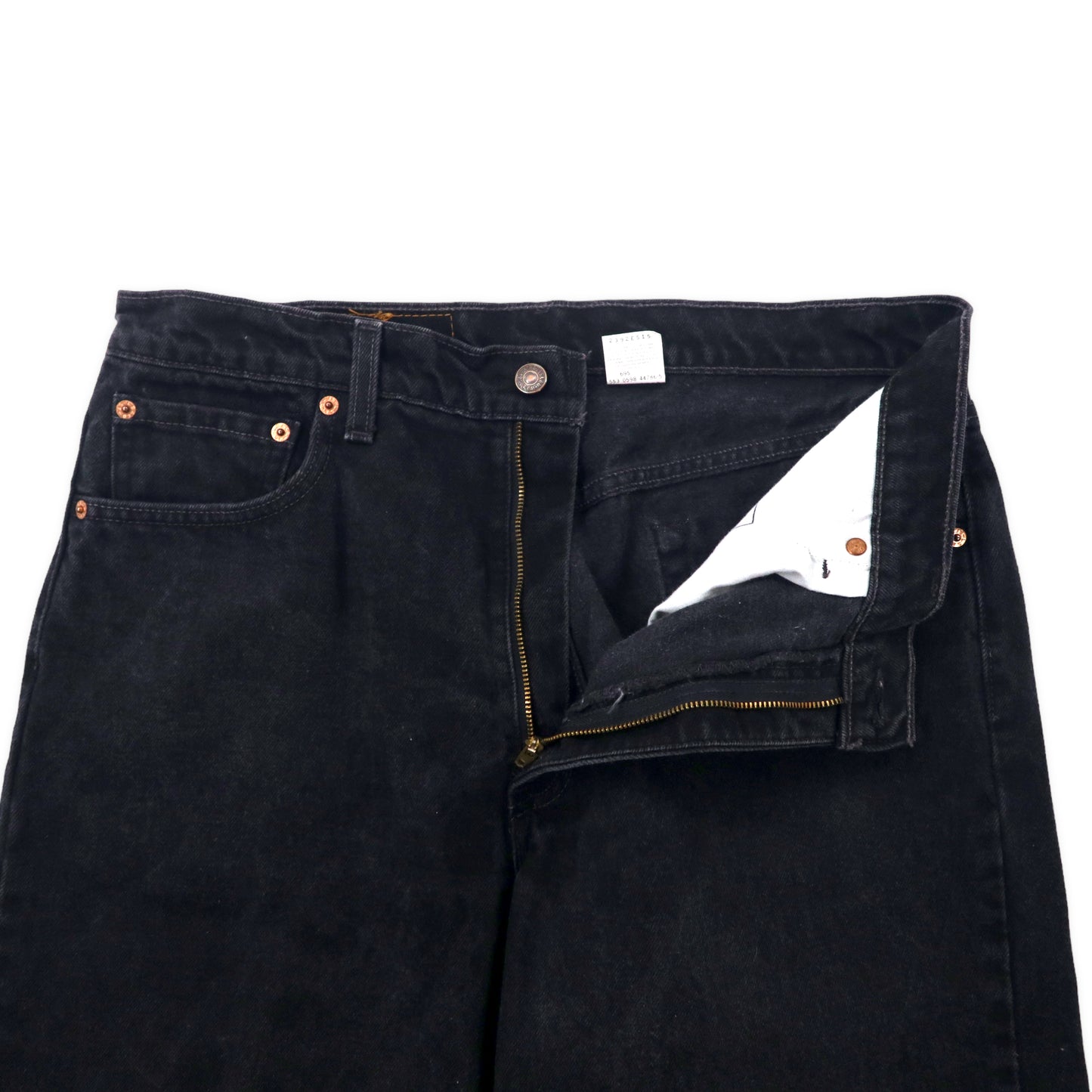 Levi's USA製 90年代 550 RELAXED FIT ブラック デニムパンツ 36 テーパード 550-0260