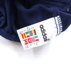 adidas 90年代 トラックジャケット ジャージ L ネイビー ポリエステル ロゴ刺繍 3ストライプ