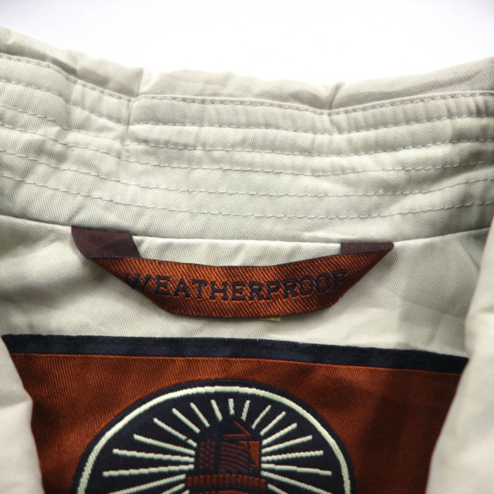 WEATHERPROOF ピーチスキン スウィングトップ ハリントンジャケット XL ベージュ ポリエステル