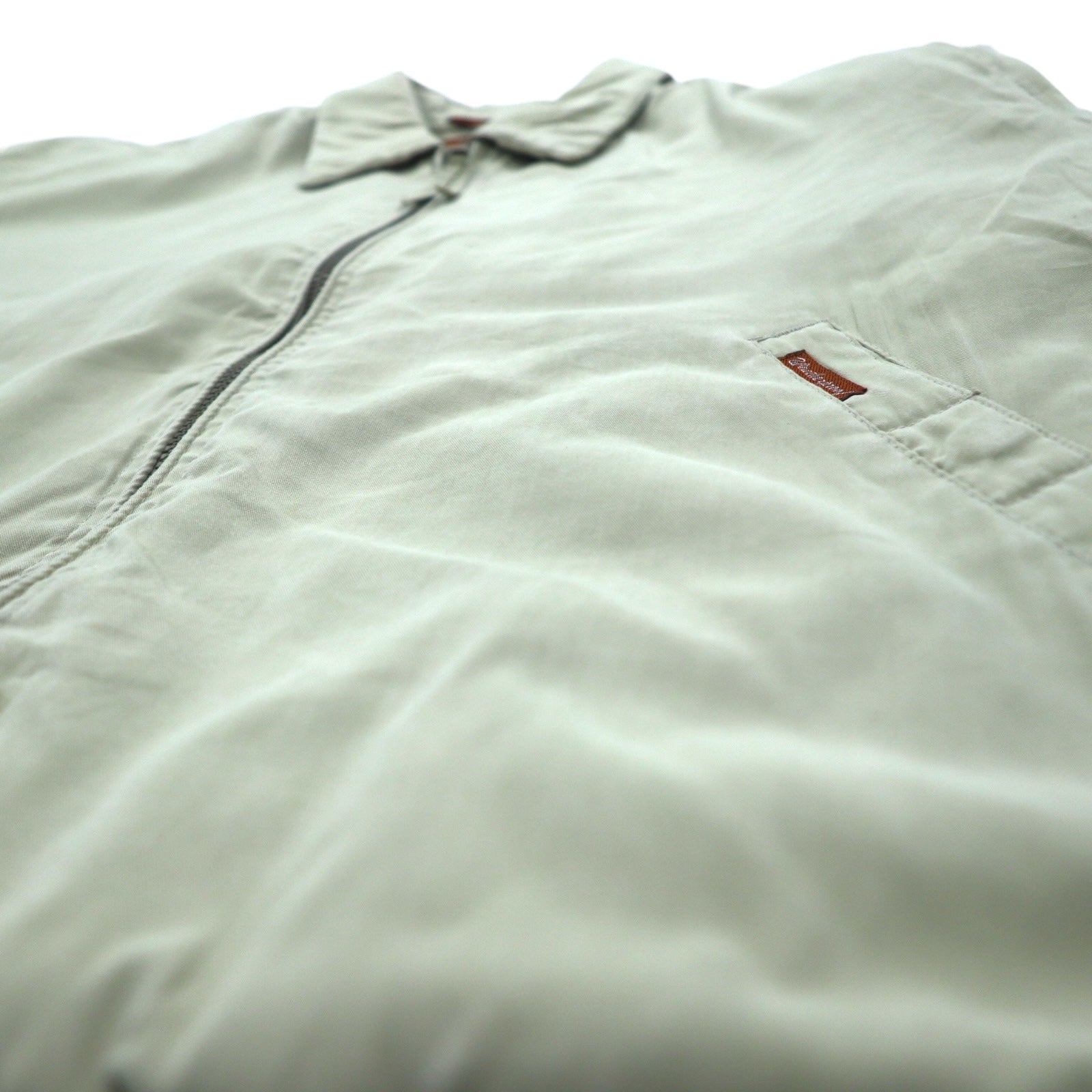 WEATHERPROOF ピーチスキン スウィングトップ ハリントンジャケット XL ベージュ ポリエステル