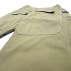 Czech Army M-85 Military Double Knee Cargo Pants, XL, Khaki, Cotton