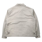 HARD ROCK CAFE 90s Swing Top Harrington Jacket XL Beige Cotton Logo Embroidery