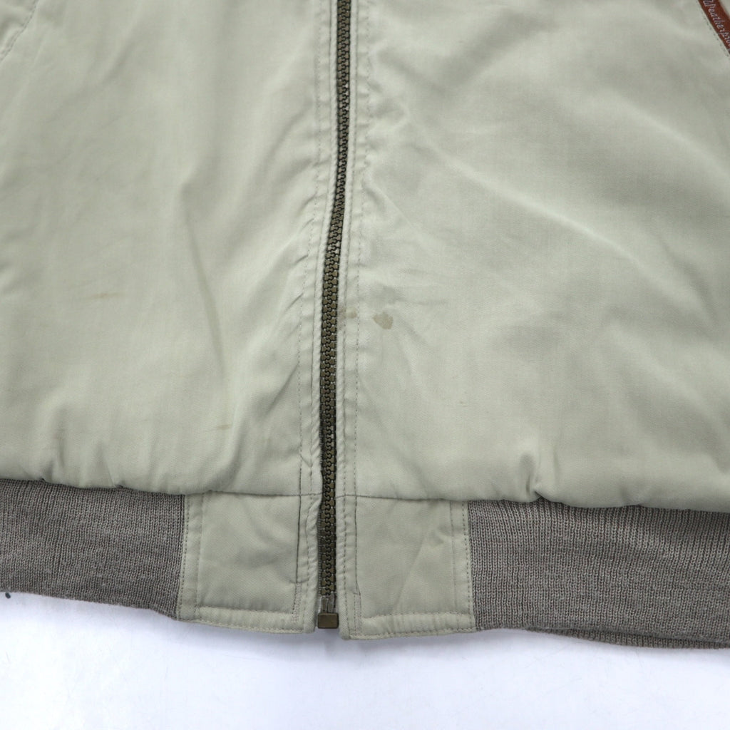 WEATHERPROOF ピーチスキン スウィングトップ ハリントンジャケット XL ベージュ ポリエステル