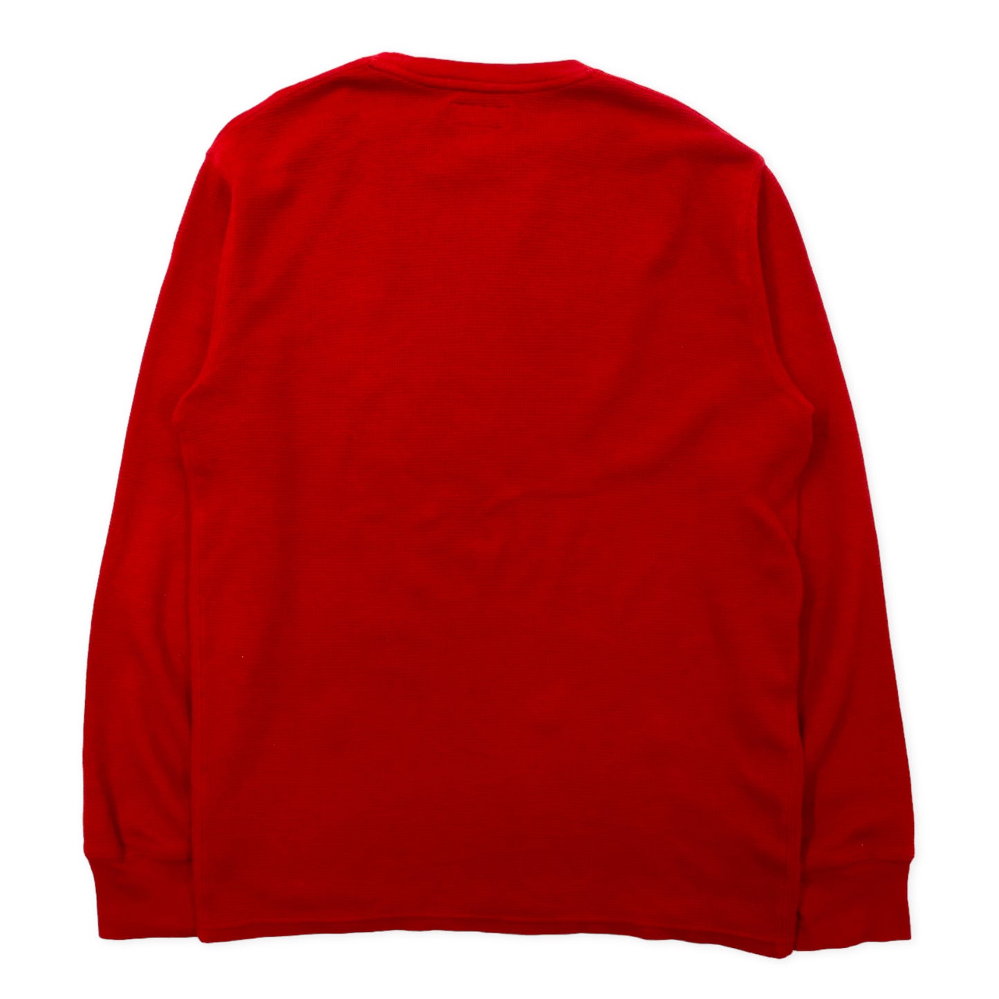 POLO RALPH LAUREN サーマル ロングスリーブ Tシャツ ロンT M レッド コットン スモールポニー刺繍