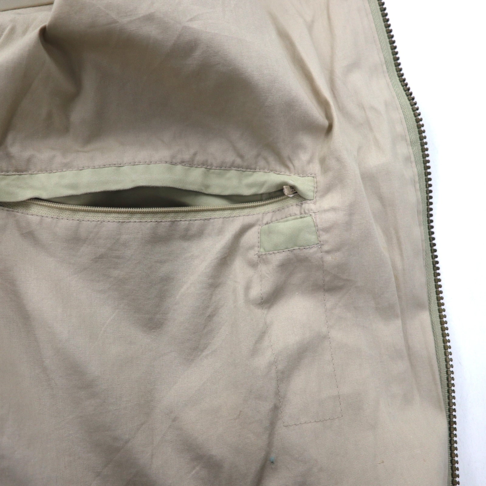 WEATHERPROOF ピーチスキン スウィングトップ ハリントンジャケット XL ベージュ ポリエステル