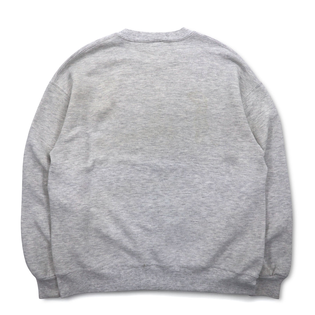 Made in USA 90s JERZEES SUPER SWEATS College Print Sweatshirt L Grey Cotton SUTTONS BAY