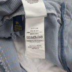 POLO RALPH LAUREN シアサッカー ショートパンツ ハーフパンツ L ストライプ ブルー ホワイト CLASSIC FIT 刺繍 オールオーバーポニー