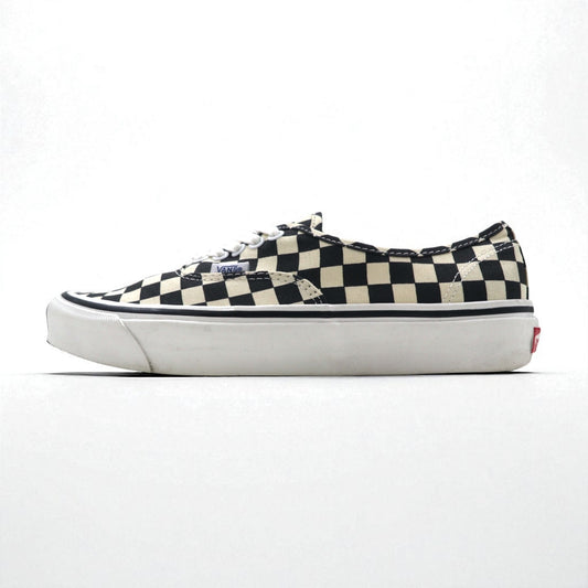 VANS 廃版 アナハイムコレクション オーセンティック ANAHEIM FACTORY AUTHENTIC 44DX ローカットスニーカー 27cm キャンバス フラッグチェック
