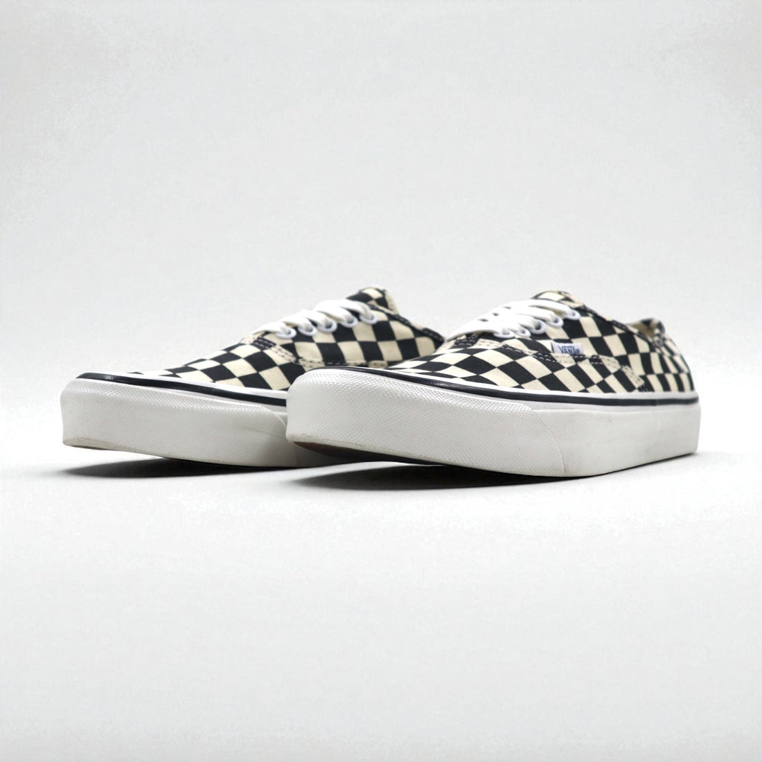 VANS 廃版 アナハイムコレクション オーセンティック ANAHEIM FACTORY AUTHENTIC 44DX ローカットスニーカー 27cm キャンバス フラッグチェック