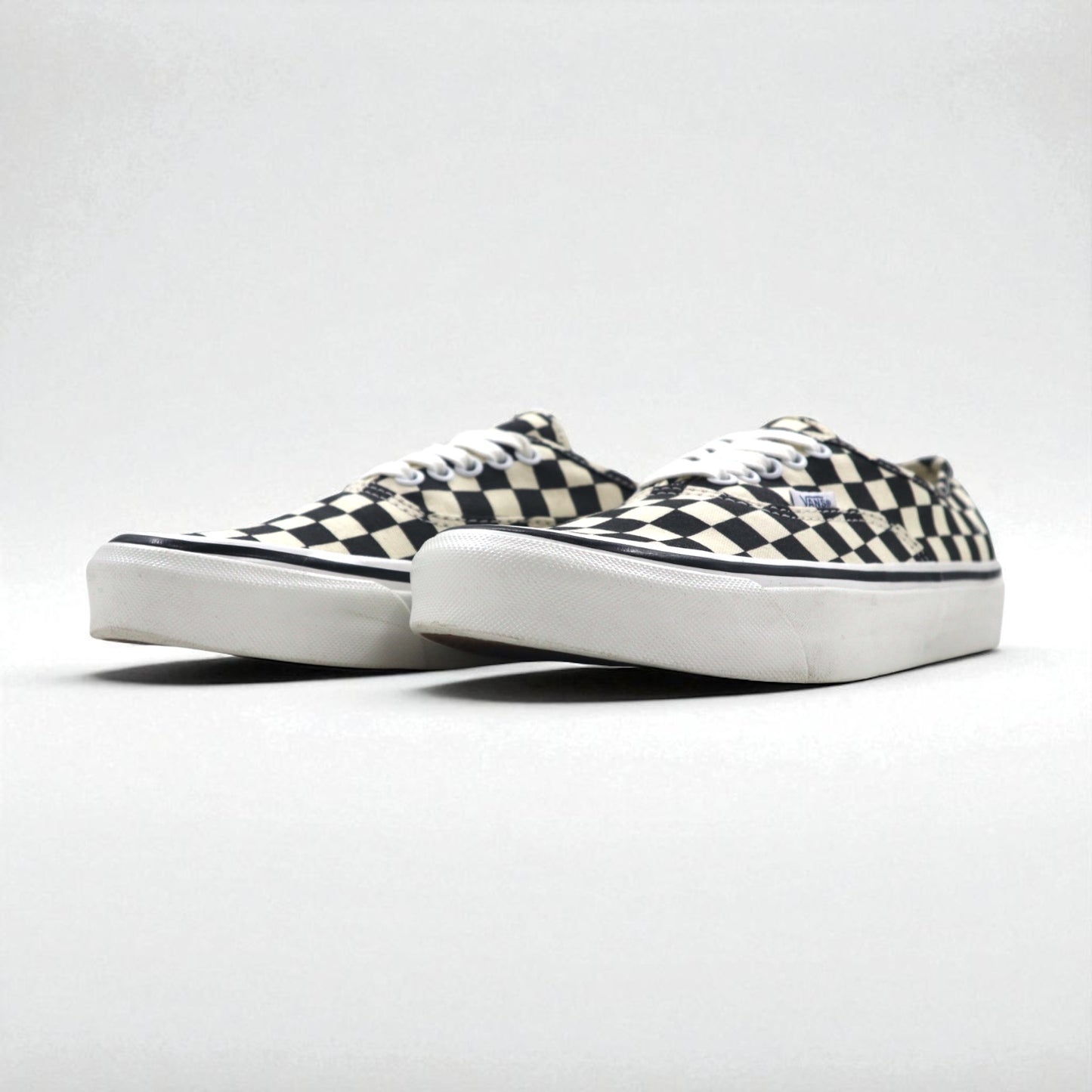 VANS 廃版 アナハイムコレクション オーセンティック ANAHEIM FACTORY AUTHENTIC 44DX ローカットスニーカー 27cm キャンバス フラッグチェック