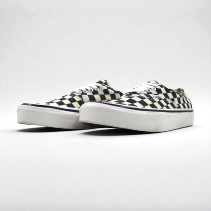 VANS 廃版 アナハイムコレクション オーセンティック ANAHEIM FACTORY AUTHENTIC 44DX ローカットスニーカー 27cm キャンバス フラッグチェック