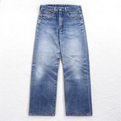 Levi's 90年代 502XX ビッグE セルビッヂ 赤耳 デニムパンツ M インディゴ ブルー TALONジップ 日本製