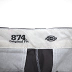 Dickies 874 オリジナルフィット チノパンツ ワークパンツ L グレー ポリエステル コットン