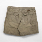 Cabela's 90年代 ブッシュ ショートパンツ XL カーキ コットン ポケット