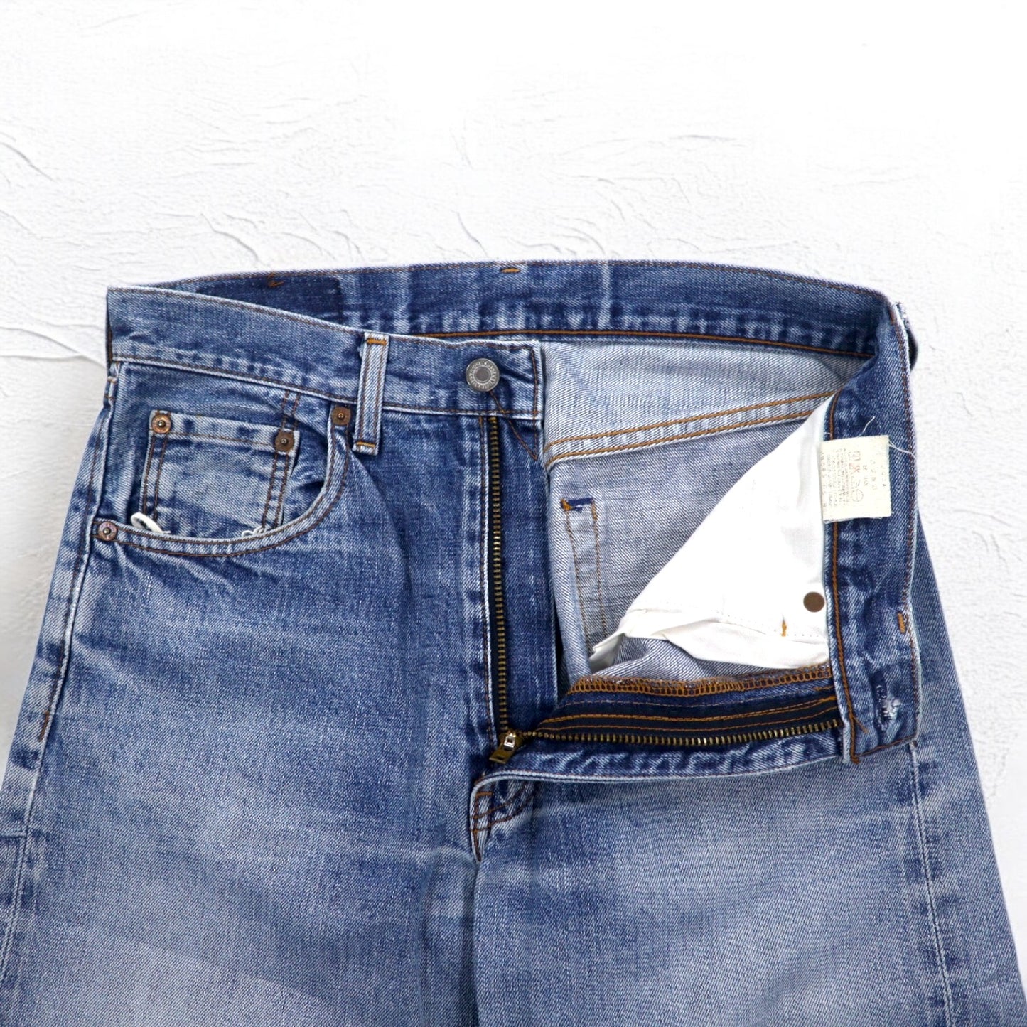 Levi's 90年代 502XX ビッグE セルビッヂ 赤耳 デニムパンツ M インディゴ ブルー TALONジップ 日本製