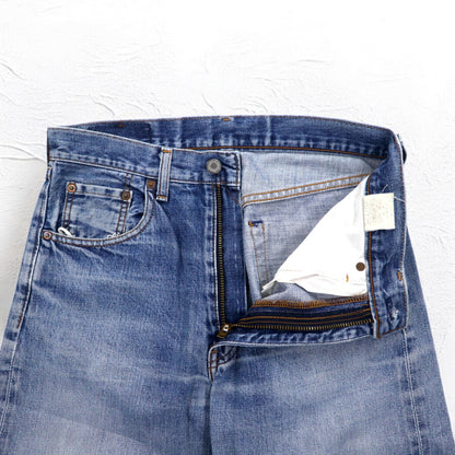 Levi's 90年代 502XX ビッグE セルビッヂ 赤耳 デニムパンツ M インディゴ ブルー TALONジップ 日本製