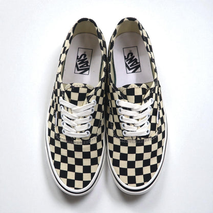 VANS 廃版 アナハイムコレクション オーセンティック ANAHEIM FACTORY AUTHENTIC 44DX ローカットスニーカー 27cm キャンバス フラッグチェック