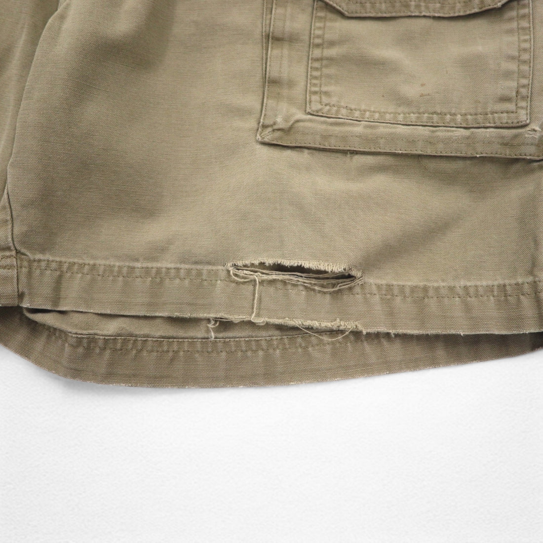 Cabela's 90年代 ブッシュ ショートパンツ XL カーキ コットン ポケット