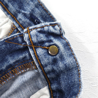 Levi's 90年代 502XX ビッグE セルビッヂ 赤耳 デニムパンツ M インディゴ ブルー TALONジップ 日本製