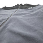 THE NORTH FACE バイカラー フリースジャケット XXL ブラック グレー ポリエステル ロゴ刺繍 NF0A7UJP