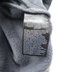 THE NORTH FACE バイカラー フリースジャケット XXL ブラック グレー ポリエステル ロゴ刺繍 NF0A7UJP