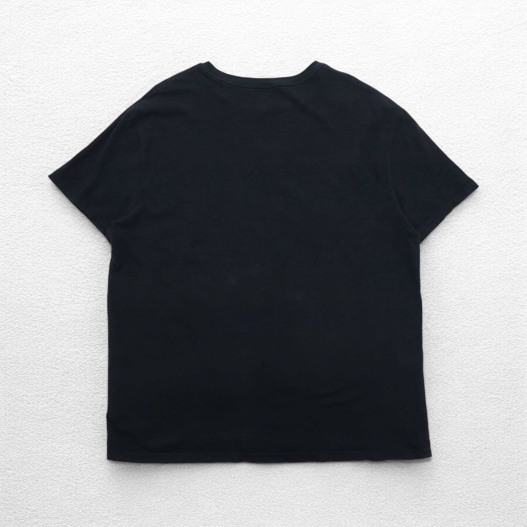 POLO RALPH LAUREN クラシックフィット プリント Tシャツ L ブラック コットン CLASSIC FIT