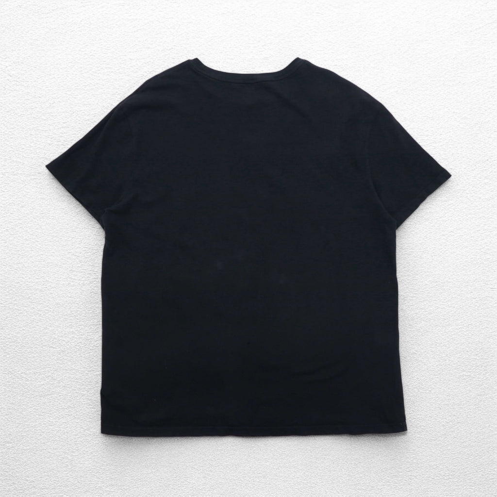 POLO RALPH LAUREN クラシックフィット プリント Tシャツ L ブラック コットン CLASSIC FIT