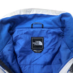 THE NORTH FACE Mountain Parka M Gray Polyester Waterproof Breathable Hyvent Logo Print Detachable Hood