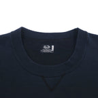 90s FRUIT OF THE LOOM College Print Sweatshirt 3XL Navy SOUTH BOSTON Arch Logo Front V Made in Mexico