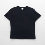 TOGA ARCHIVES × モンゴリアンチョップス トーガ愛 刺繍 Tシャツ M ブラック コットン 大阪店限定
