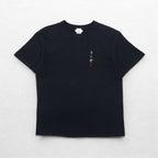 TOGA ARCHIVES × モンゴリアンチョップス トーガ愛 刺繍 Tシャツ M ブラック コットン 大阪店限定