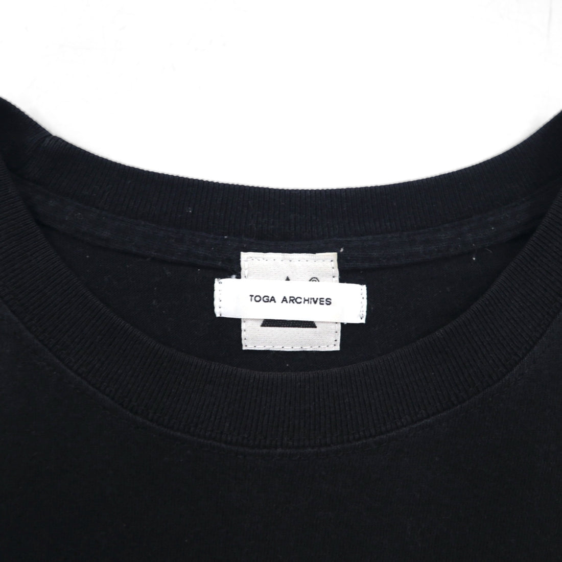 TOGA ARCHIVES × モンゴリアンチョップス トーガ愛 刺繍 Tシャツ M ブラック コットン 大阪店限定