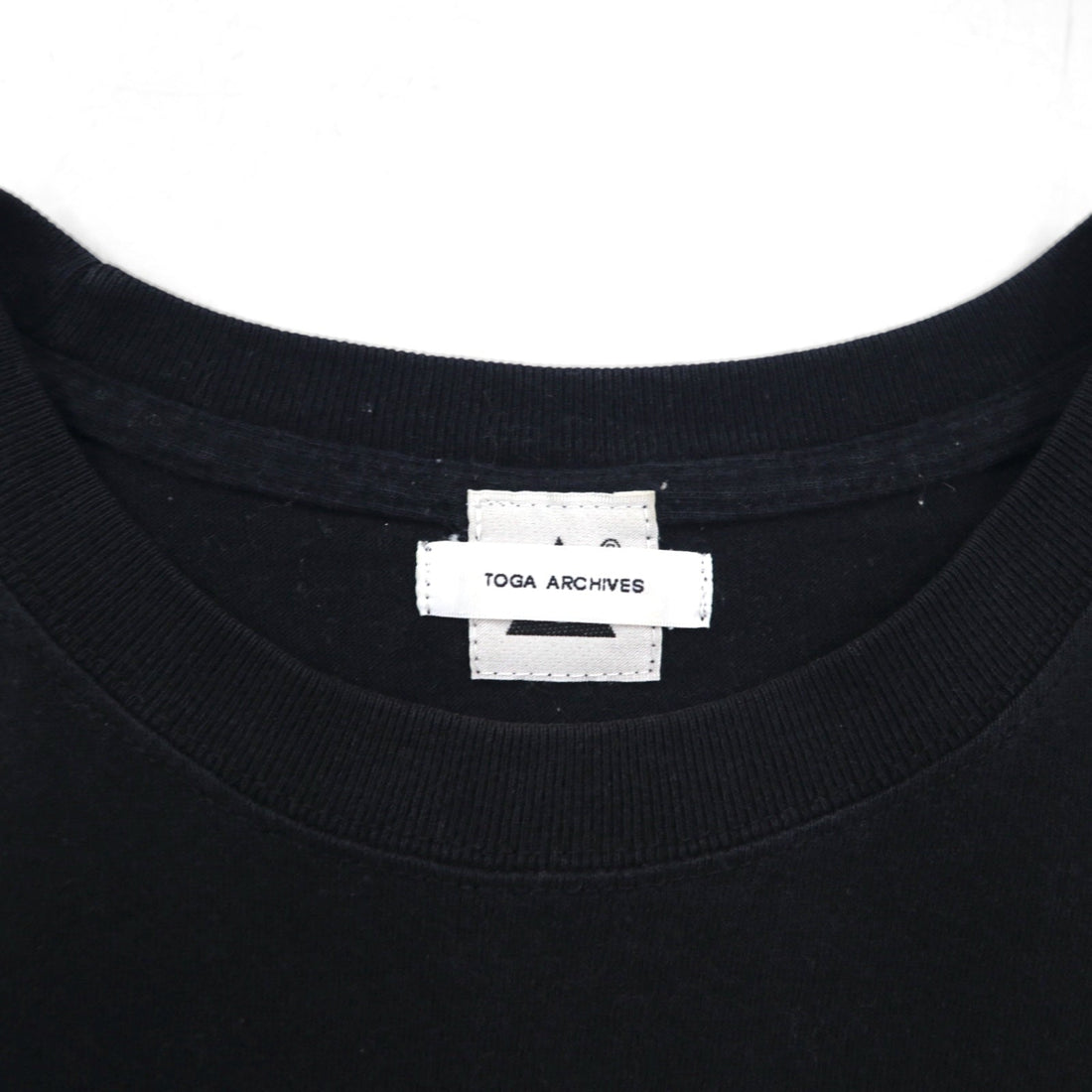 TOGA ARCHIVES × モンゴリアンチョップス トーガ愛 刺繍 Tシャツ M ブラック コットン 大阪店限定