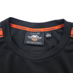 HARLEY DAVIDSON パフォーマンス ロングスリーブ Tシャツ ロンT XL グレー ポリエステル ロゴプリント