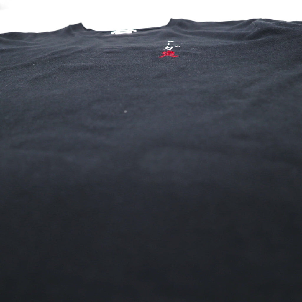 TOGA ARCHIVES × モンゴリアンチョップス トーガ愛 刺繍 Tシャツ M ブラック コットン 大阪店限定