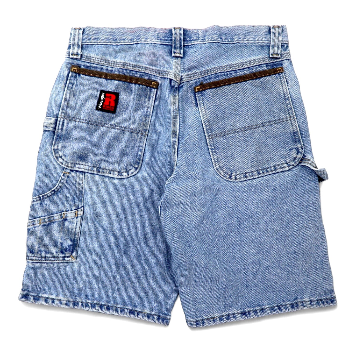 Wrangler ペインター ショート デニムパンツ ハーフパンツ 31 ブルー コットン Riggs Workwear Men's Carpenter Short