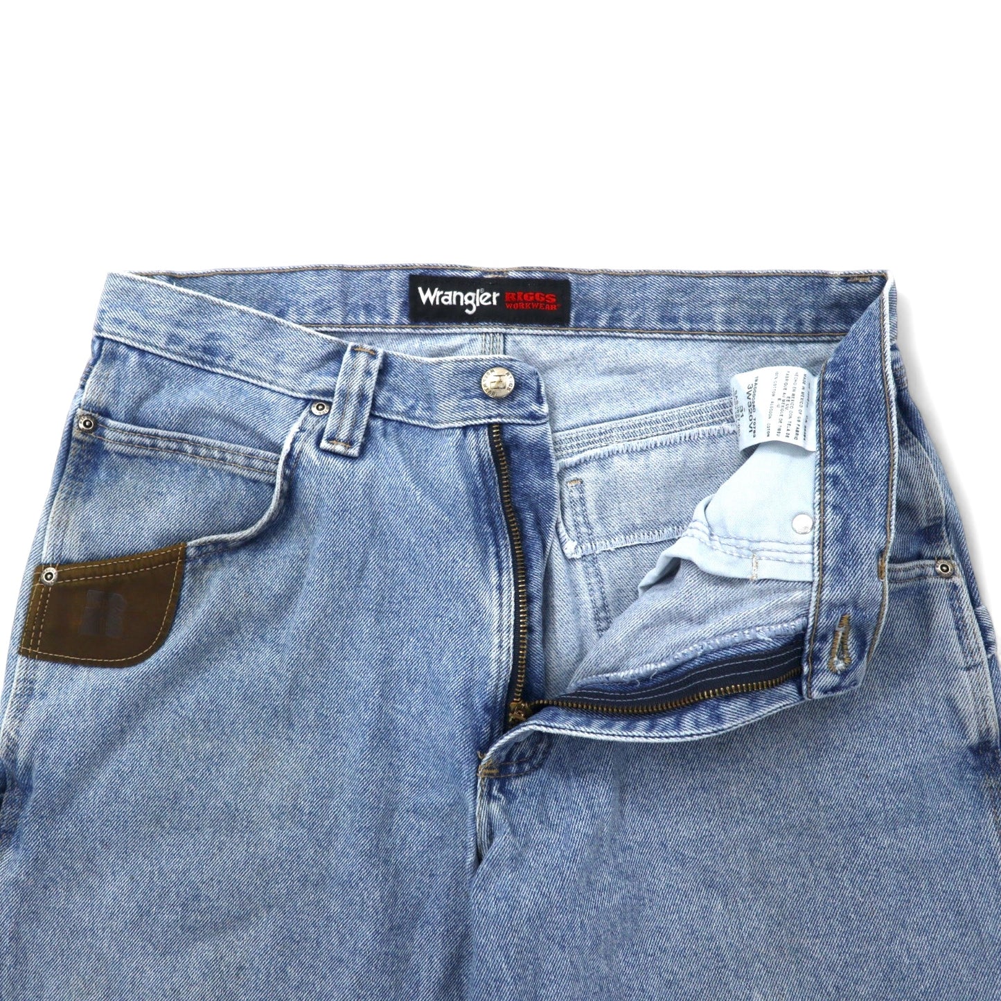 Wrangler ペインター ショート デニムパンツ ハーフパンツ 31 ブルー コットン Riggs Workwear Men's Carpenter Short