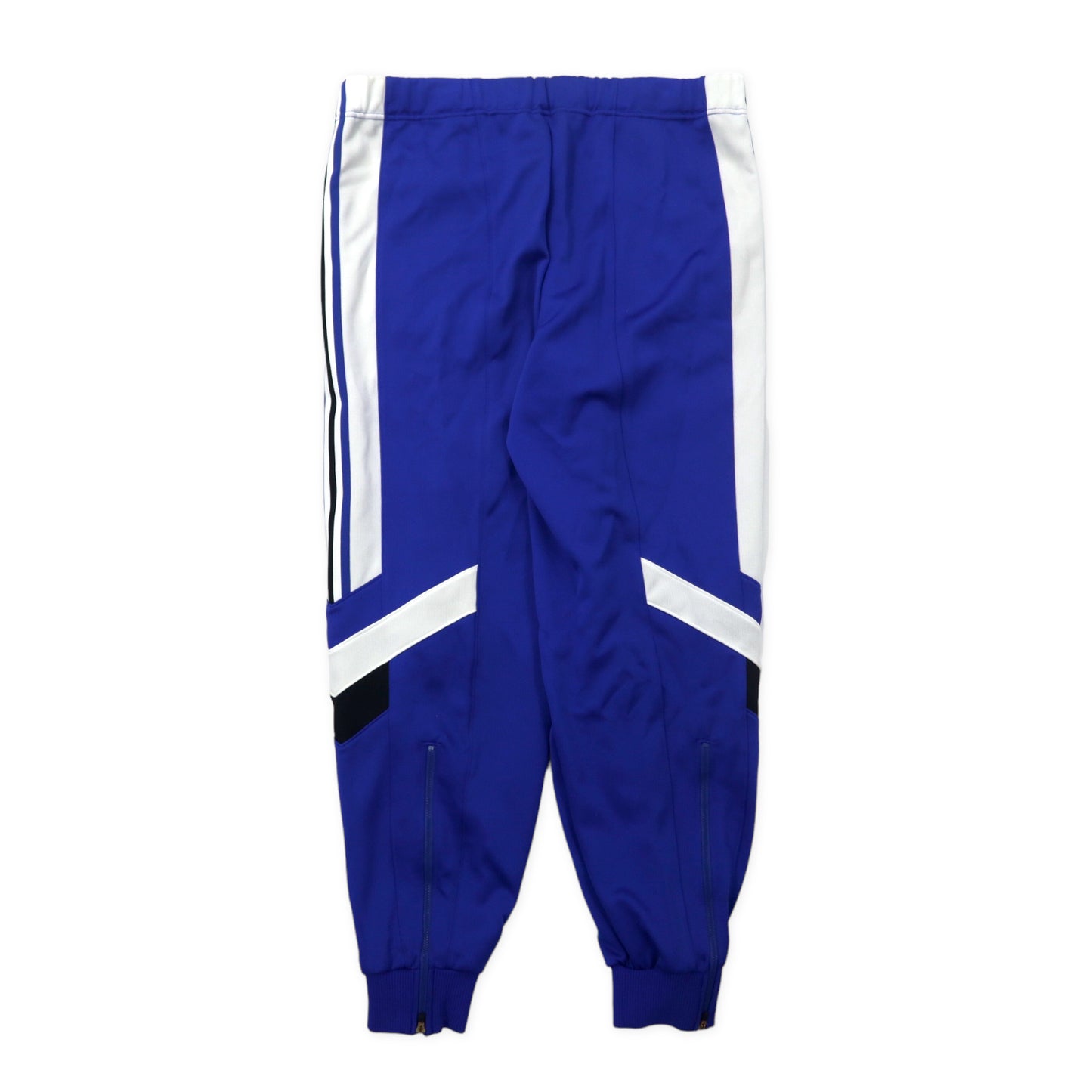 Adidas 80's Descente MADE TRACK PANTS Jersey XO Blue Polyester 3 