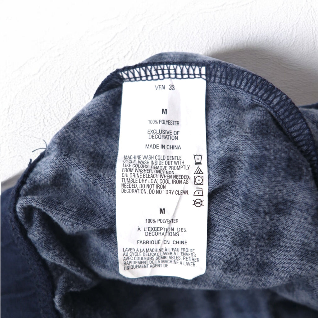 NAUTICA Pajama Pants Easy Pants M Navy Check Polyester