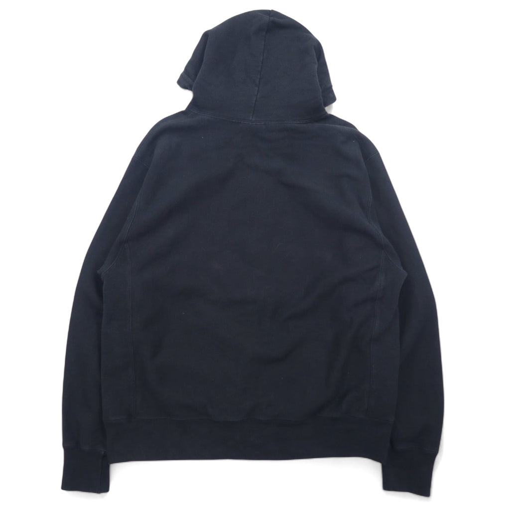 Champion リバースウィーブ REVERSE WEAVE フルジップパーカー L ブラック コットン GF69 ホンジュラス製