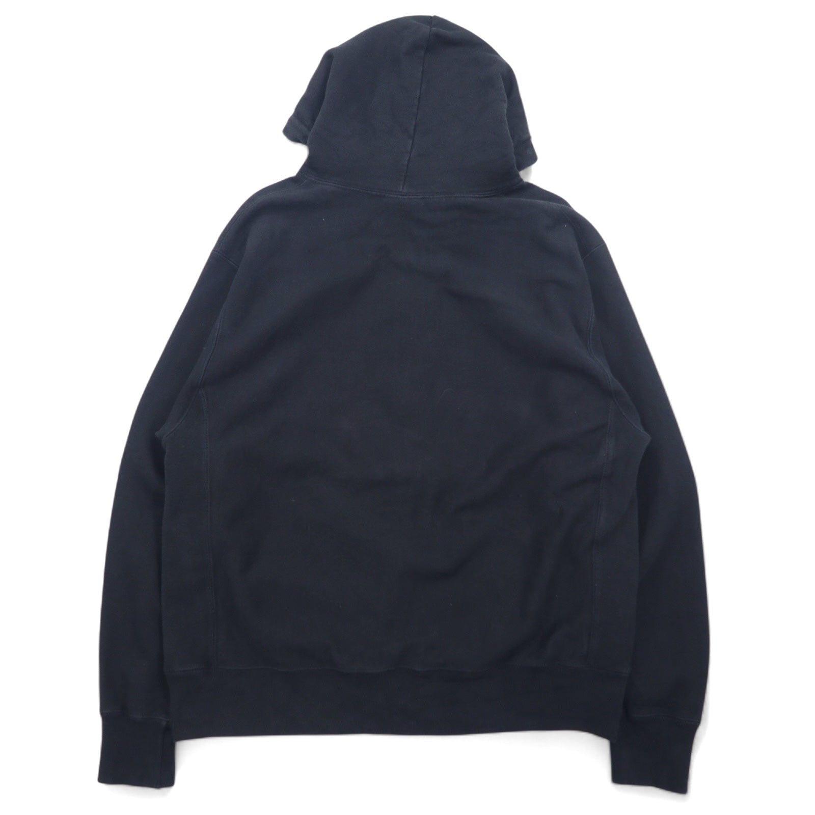 Champion リバースウィーブ REVERSE WEAVE フルジップパーカー L ブラック コットン GF69 ホンジュラス製