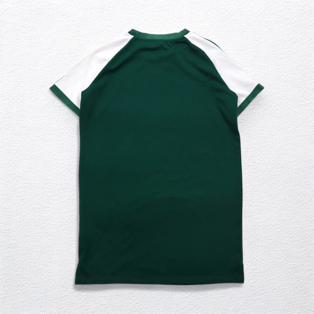 adidas originals ラグラン ドレス ワンピース Raglan Dress Tシャツ XL グリーン トレフォイルロゴ 3ストライプ CE4963
