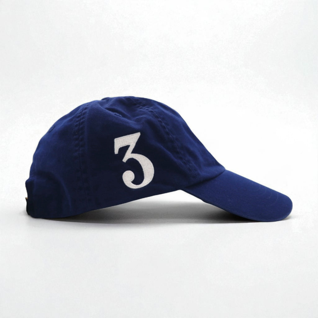 Polo Ralph Lauren Big Pony Baseball Cap, Navy, 6-Panel, Cotton Twill, Embroidered