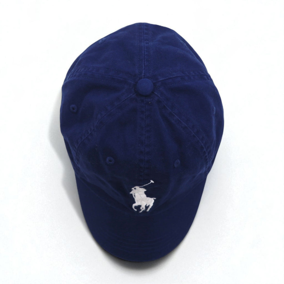Polo Ralph Lauren Big Pony Baseball Cap, Navy, 6-Panel, Cotton Twill, Embroidered