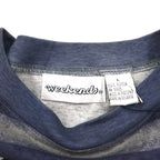 90年代 weekends ネイティブ柄 Tシャツ L グレー 総柄 ボーダー コットン 未使用品