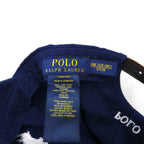 Polo Ralph Lauren Big Pony Baseball Cap, Navy, 6-Panel, Cotton Twill, Embroidered