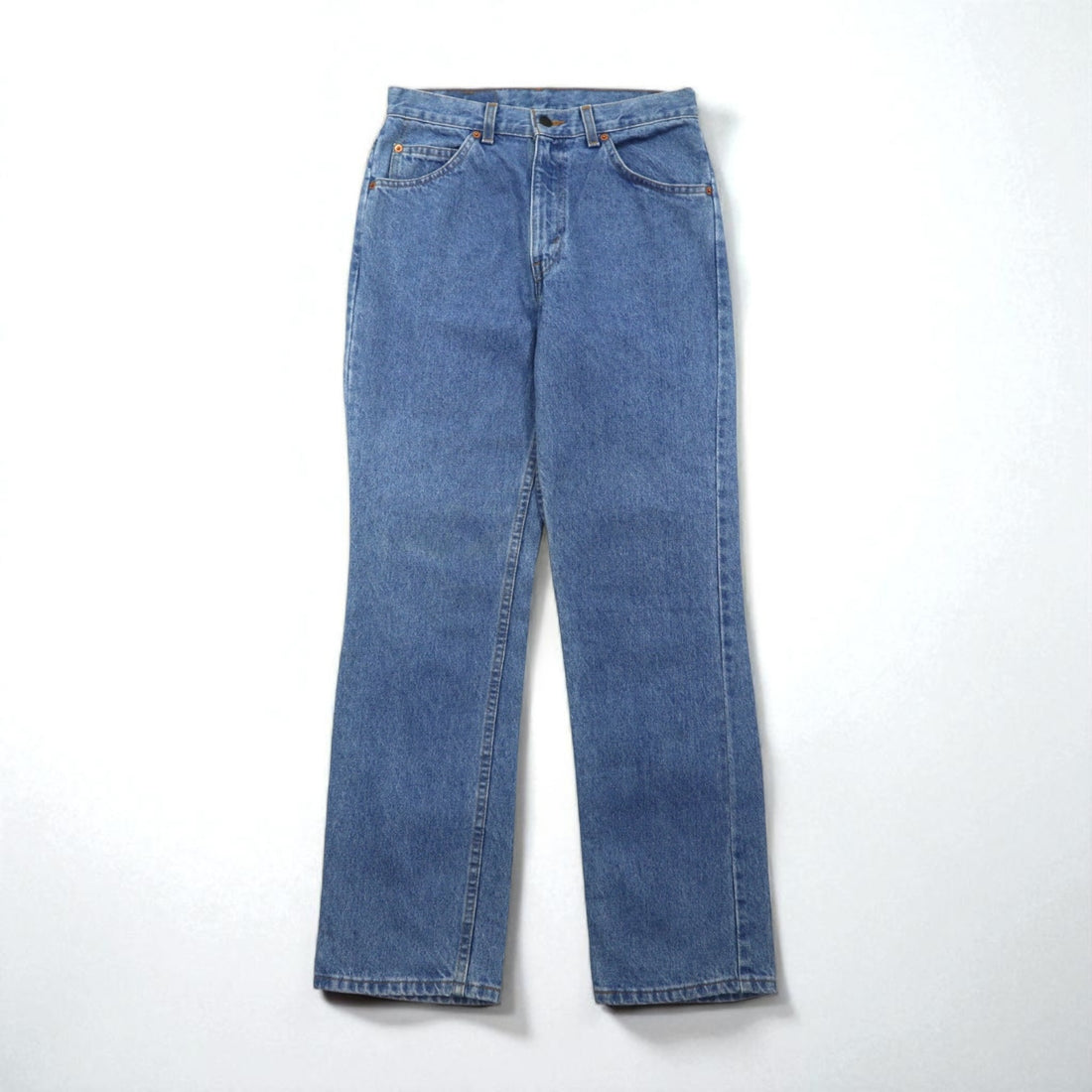 Levi's 90s Made in Canada Denim Jeans, Size M, Indigo, 619, Orange Tab, Zipper Fly